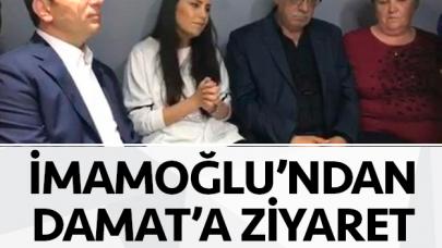 İmamoğlu'ndan Göknur Damat'a ziyaret