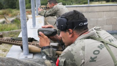 "En İyi Keskin Nişancı Yarışması"nda Türk askeri birinci oldu