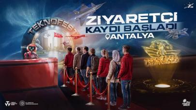 TEKNOFEST Akdeniz Teknoloji Yarışmaları için ziyaretçi kayıtları başladı