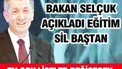 Ortaöğretim sil baştan