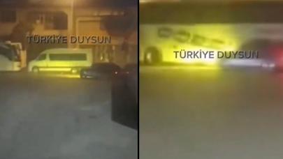 Bursa'da sokak ortasında drift yapan sürücü park halindeki araca çarptı: Arkasına bakmadan kaçtı