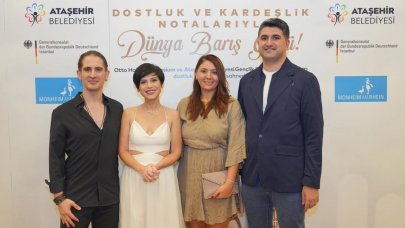 Ataşehir Belediyesi ve Otto Hahn Gymnasium Gençlik Senfoni Orkestrası'ndan ortak konser