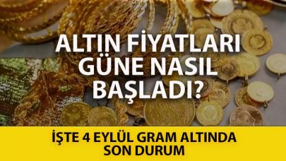 4 Eylül 2024 altın fiyatları ne kadar, kaç TL? 4 Eylül Çarşamba güncel gram altın, yarım altın ve tam altın fiyatları!