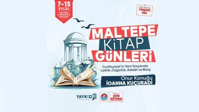 Maltepe'de kitap günleri 07-15 Eylül'de başlıyor