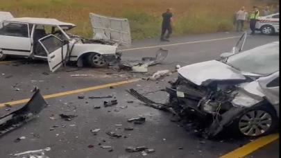 Sakarya'da feci kaza: 1 ölü, 1 yaralı