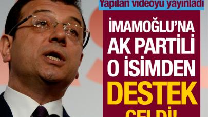 AK Partili o isimden Ekrem İmamoğlu'na destek!