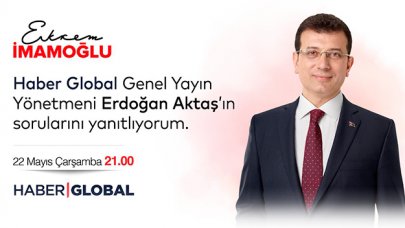 Ekrem İmamoğlu Haber Global 22 Mayıs Çarşamba canlı yayın izle