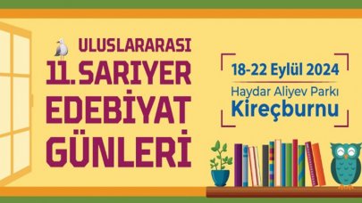 Sarıyer'de edebiyat dolu günler başlıyor!