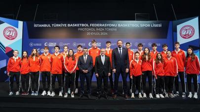 İstanbul'a TBF Basketbol Spor Lisesi geliyor!