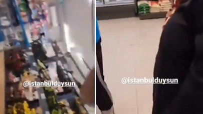 İstanbul'da zincir markette tartışma: Müşteri ile çalışanlar birbirine girdi