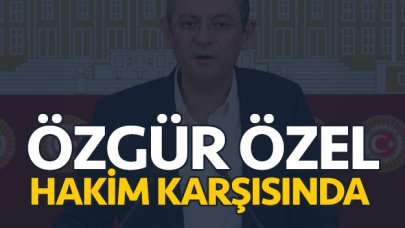 Özel hakim karşısına çıktı