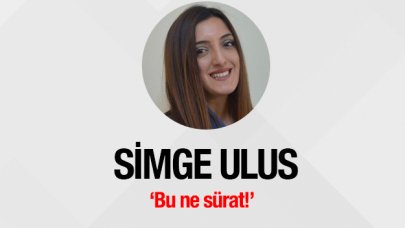 Bu ne sürat!