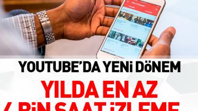 Youtube para kazanma kriterlerini değiştirdi