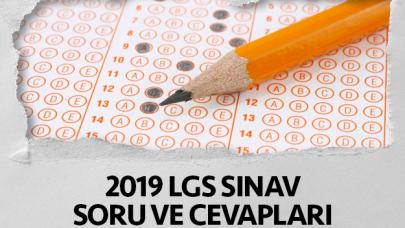 2019 LGS soru ve cevap anahtarı ne zaman yayınlanacak?