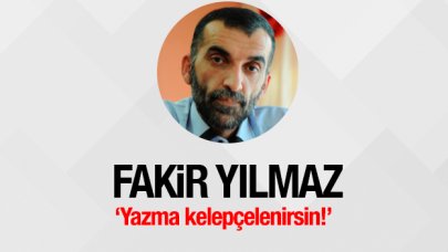 Yazma kelepçelenirsin!