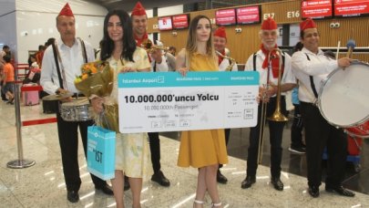 10 milyonuncu yolcuya sürpriz