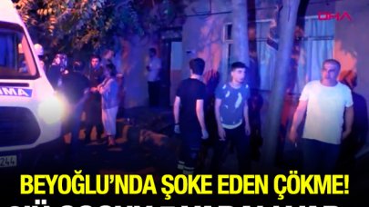 Beyoğlu'nda balkon çöktü: 5 yaralı