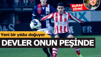 Sparta Rotterdam'ın genç oyuncusu Elayis Tavşan devleri peşine taktı!