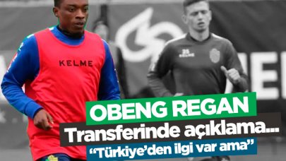 Trabzonspor'un istediği Obeng Regan için son dakika açıklaması