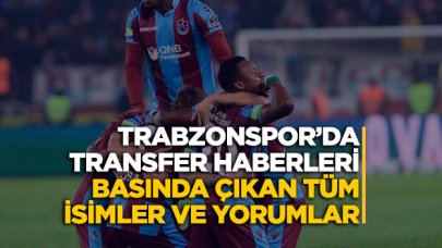 Trabzonspor'da gündem transfer! Basında adı geçenler kim?