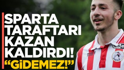 Sparta Rotterdam taraftarı Halil Dervişoğlu için kazan kaldırdı: 'Gidemez!'