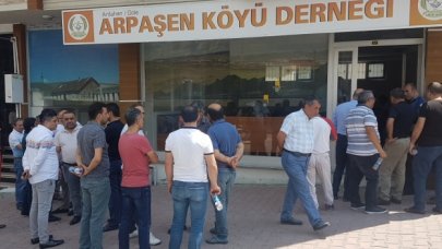 Derneği kurşun yağmuruna tuttular