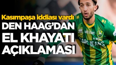 ADO Den Haag'dan El Khayati açıklaması