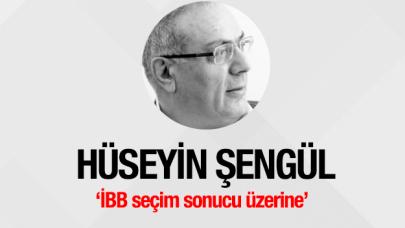 İBB seçim sonucu üzerine