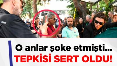 Selin Görgüzel'den cenaze törenindeki fotoğraf için tepki!