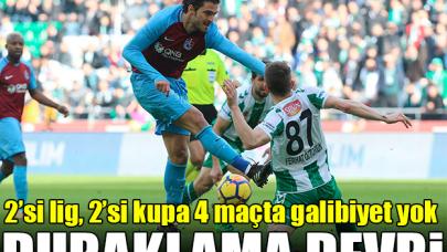 Trabzonspor durdu!