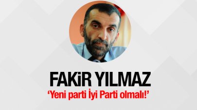 Yeni parti İyi Parti olmalı!