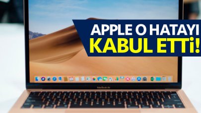 2018 model Macbook Air anakart arızasında ücretsiz değişim