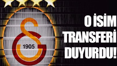 Galatasaray'ın transferini o isim duyurdu!