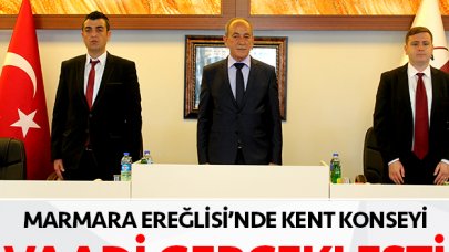 Konsey vaadi gerçekleştirildi