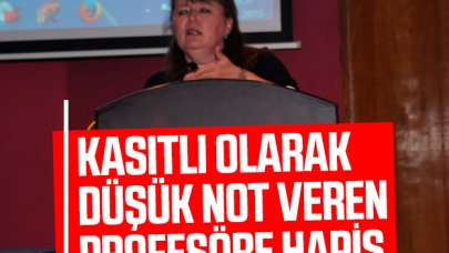 Kasıtlı olarak düşük not veren profesöre hapis cezası