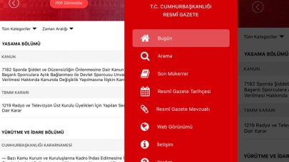 Resmi Gazete artık App Store ve Google Play'de