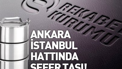 Ankara - İstanbul arasında hattında sefer tası