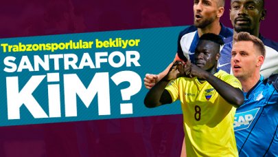 Trabzonspor'un santraforu kim olacak? Hangi isim daha yakın