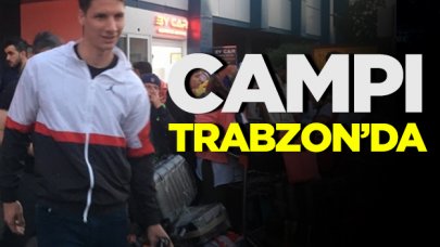 Gaston Campi Trabzon'a geldi