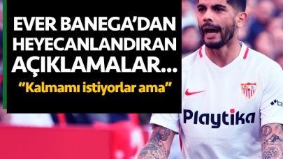 Ever Banega gemileri yaktı! Son açıklaması sarı kırmızılıları heyecanlandırdı