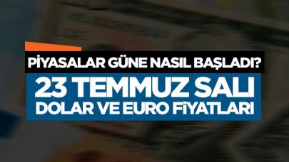 Dolar ve euro kaç lira? 23 Temmuz Salı alış ve satış fiyatları