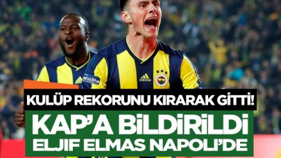 Eljif Elmas kulüp tarihine geçerek Napoli'ye transfer oldu