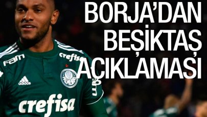 Miguel Borja'dan Beşiktaş açıklaması