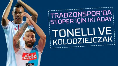 Trabzonspor'dan stoper harekatı: Kolodziejczak ve Tonelli