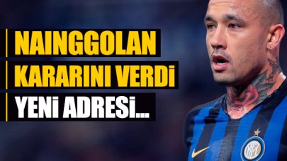 Nainggolan elden kaçıyor!