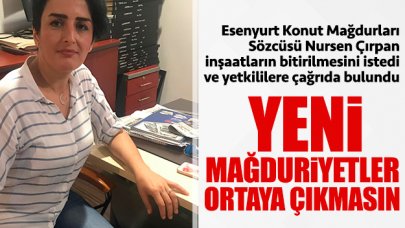 Yeni mağduriyet ortaya çıkmasın!