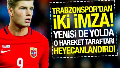 Trabzonspor'da transfer şov!