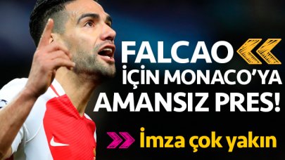 Falcao için imza yakın! Monaco'ya amansız pres