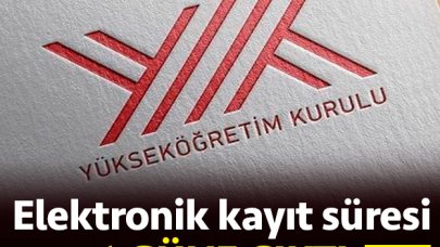 YKS'de elektronik kayıt süresi 6 güne çıktı