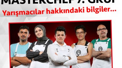 Masterchef 2. sezon 7. grup yarışmacıları/yarışmacı adayları kimdir